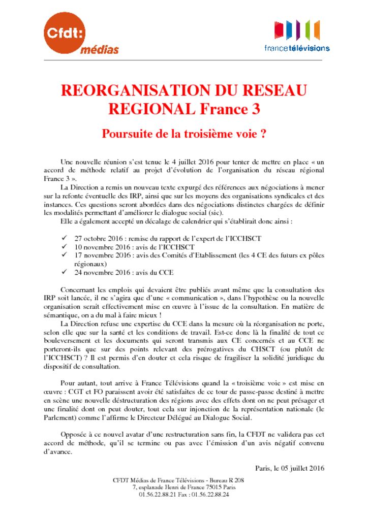 thumbnail of reorganisation-du-reseau-regional-france-3-_-poursuite-de-la-troisieme-voie-_