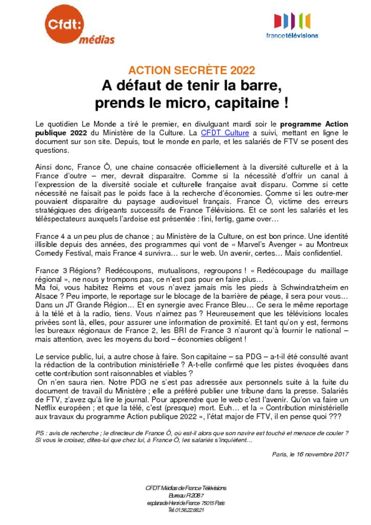 thumbnail of ACTION SECRÈTE 2022