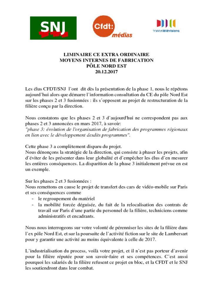 thumbnail of LIMINAIRE CE EXTRA ORDINAIRE