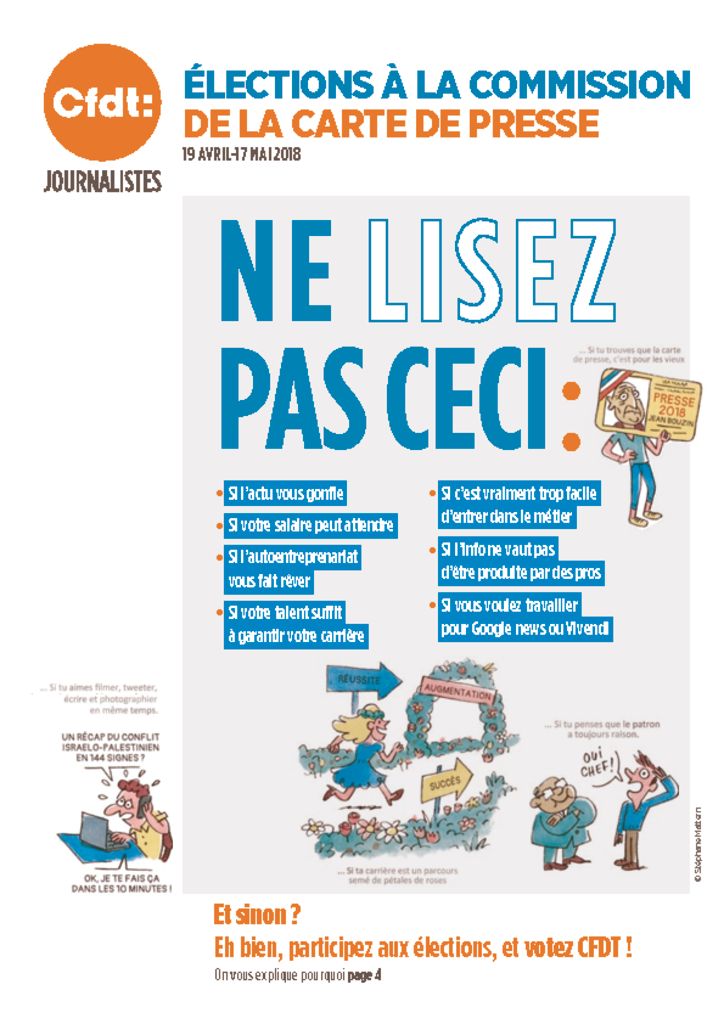 thumbnail of Profession Foi USJ CFDT 1er tour