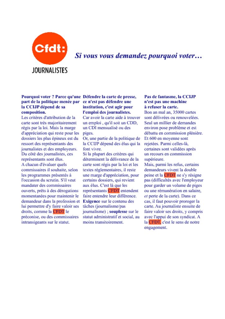 thumbnail of Pourquoi voter