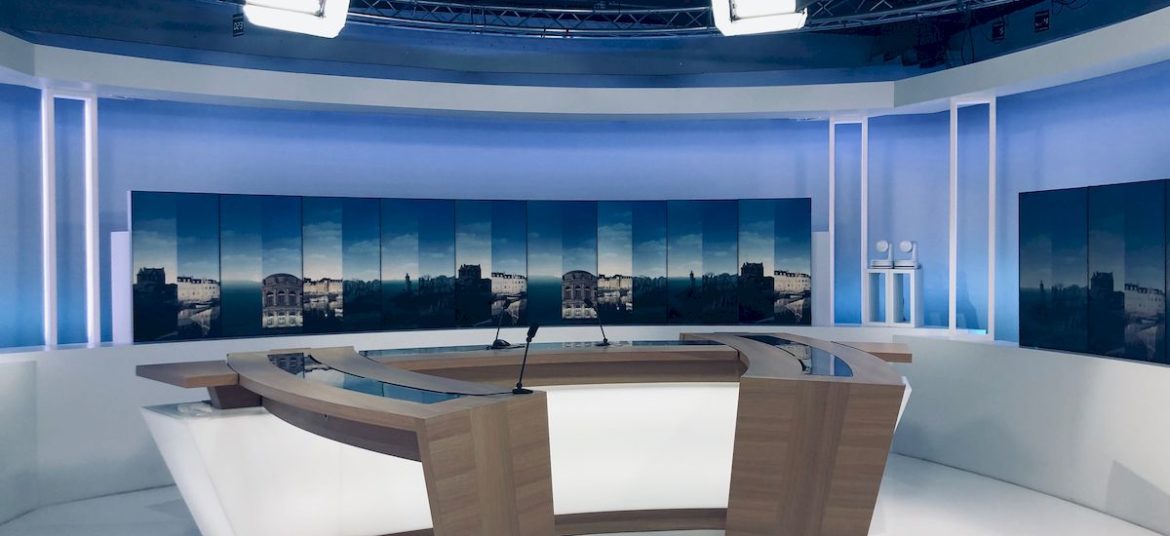 Fond illustration - plateau JT France TV