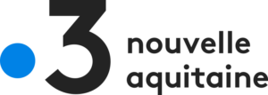 Logo France 3 Nouvelle Aquitaine en transparence